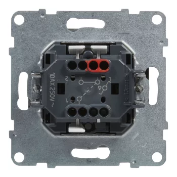 LEGRAND-721306 Suno váltókapcsoló 10AX, alumínium