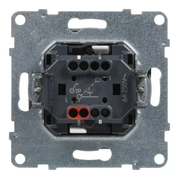   LEGRAND-721313 Suno egypólusú nyomó csengőjellel, alumínium