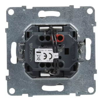   LEGRAND-721316 Suno váltókapcsoló jelzőfénnyel 10AX, alumínium