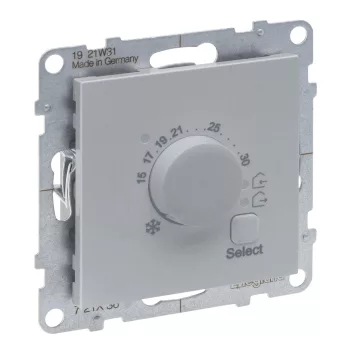 LEGRAND-721336 Suno szobatermosztát, 8A, alumínium