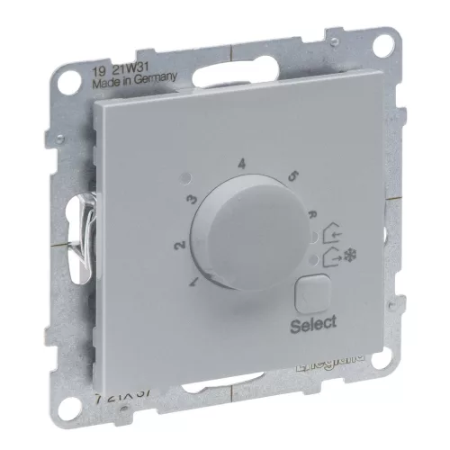 LEGRAND-721337 Suno szobatermosztát padlófűtéshez, 16A, alumínium