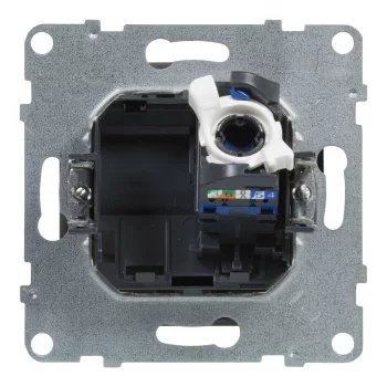 LEGRAND-721352 Suno RJ45 Cat.6 UTP aljzat, alumínium