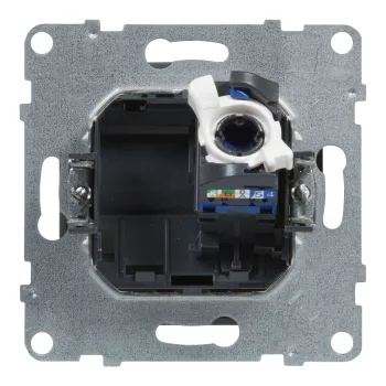 LEGRAND-721352 Suno RJ45 Cat.6 UTP aljzat, alumínium
