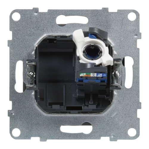 LEGRAND-721352 Suno RJ45 Cat.6 UTP aljzat, alumínium