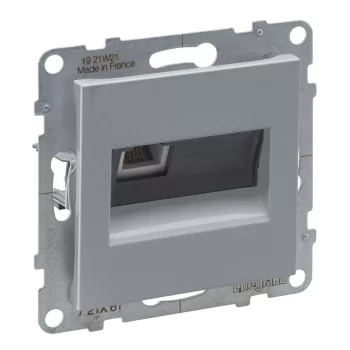 LEGRAND-721361 Suno RJ11 aljzat, alumínium