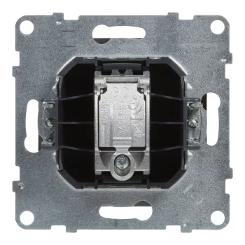   LEGRAND-721363 Suno TV aljzat, "F" típus, csillagpontos, alumínium