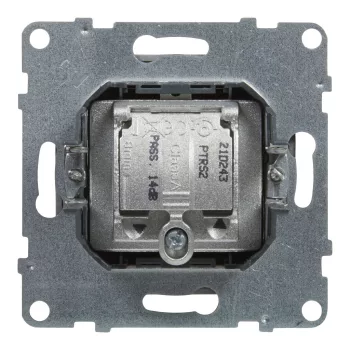   LEGRAND-721368 Suno TV-R-SAT aljzat, átmenő (14 dB), alumínium