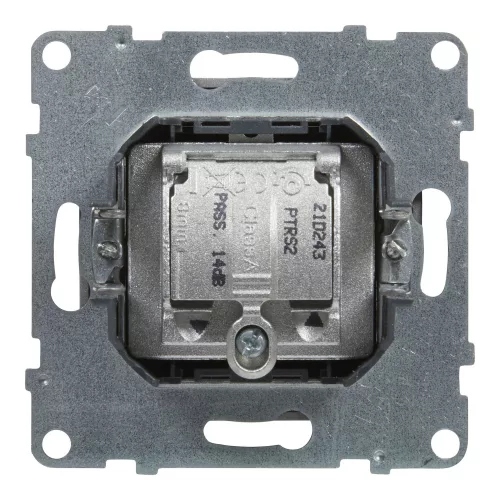 LEGRAND-721368 Suno TV-R-SAT aljzat, átmenő (14 dB), alumínium