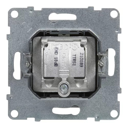 LEGRAND-721369 Suno TV-R-SAT aljzat, végzáró (10 dB), alumínium