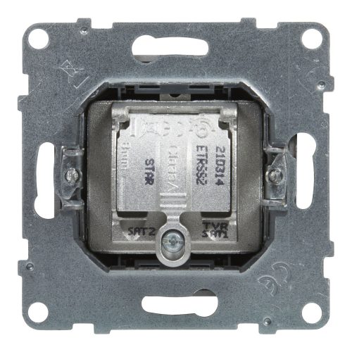 LEGRAND-721370 Suno TV-R-SAT-SAT aljzat csillagpontos, alumínium