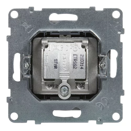 LEGRAND-721370 Suno TV-R-SAT-SAT aljzat csillagpontos, alumínium
