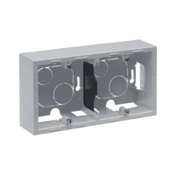 LEGRAND-721395 Suno kettes kiemelődoboz, alumínium