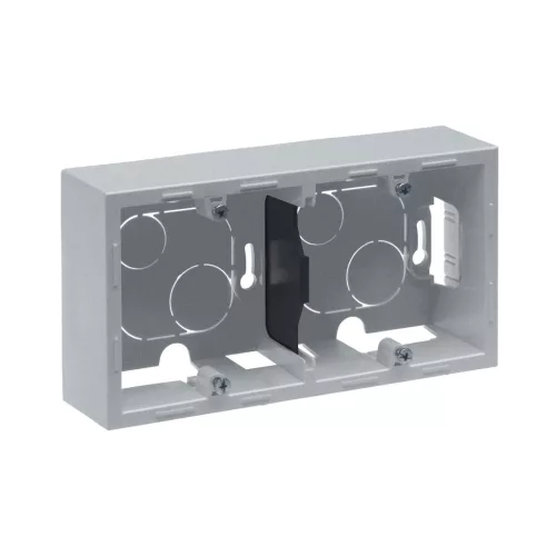 LEGRAND-721395 Suno kettes kiemelődoboz, alumínium