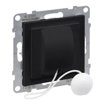   LEGRAND-721400 Suno húzózsinóros váltóérintkezős nyomó, fekete