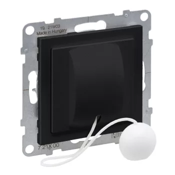   LEGRAND-721400 Suno húzózsinóros váltóérintkezős nyomó, fekete