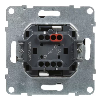 LEGRAND-721401 Suno egypólusú kapcsoló 10AX, fekete