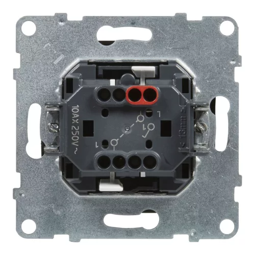 LEGRAND-721401 Suno egypólusú kapcsoló 10AX, fekete