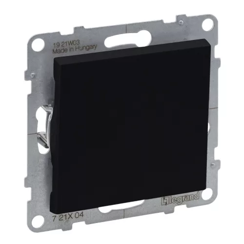 LEGRAND-721404 Suno egypólusú kapcsoló 16AX, fekete