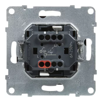 LEGRAND-721413 Suno egypólusú nyomó csengőjellel, fekete