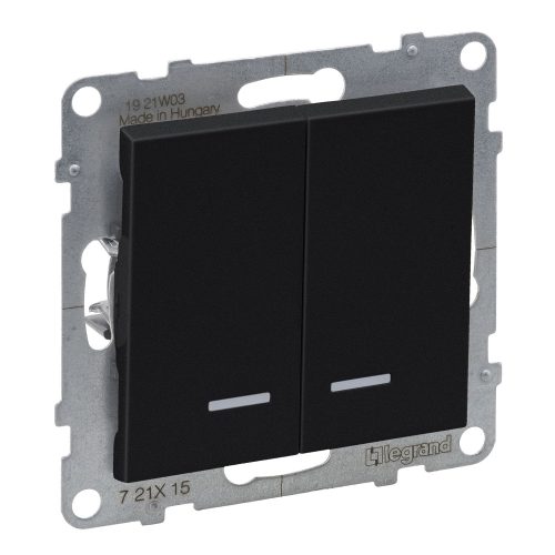 LEGRAND-721415 Suno csillárkapcsoló jelzőfénnyel 10AX, fekete