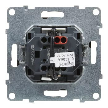   LEGRAND-721416 Suno váltókapcsoló jelzőfénnyel 10AX, fekete