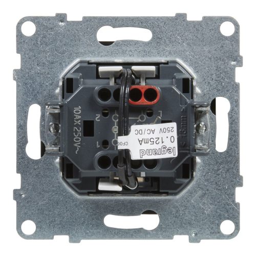 LEGRAND-721416 Suno váltókapcsoló jelzőfénnyel 10AX, fekete