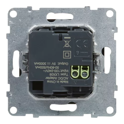 LEGRAND Suno 2xUSB-C töltőaljzat, 3 A - 15 W, fekete