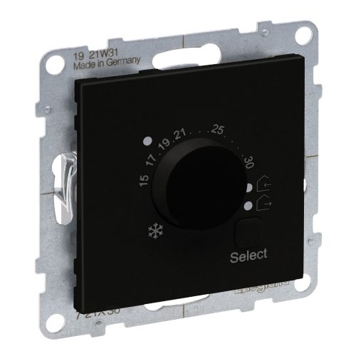 LEGRAND-721436 Suno szobatermosztát, 8A, fekete