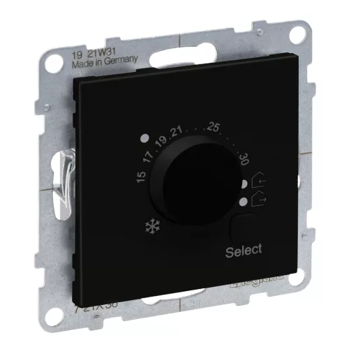 LEGRAND-721436 Suno szobatermosztát, 8A, fekete