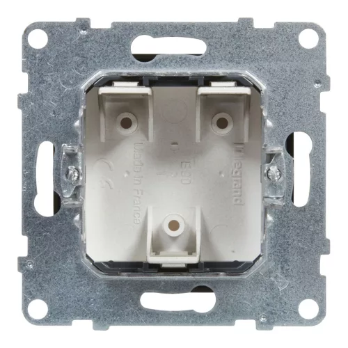 LEGRAND-721443 Suno vakfedél Program Mosaic adapterrel, fekete