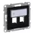 LEGRAND-721445 Suno kettős keystone adapter, fekete