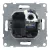 LEGRAND-721452 Suno RJ45 Cat.6 UTP aljzat, fekete