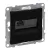 LEGRAND-721458 Suno RJ45 Cat.6A STP aljzat, fekete