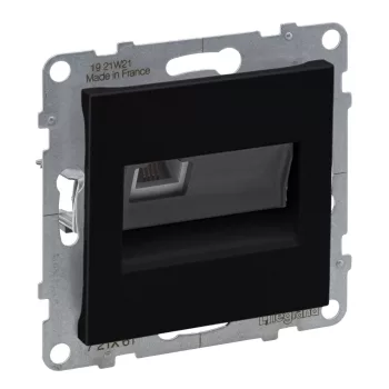 LEGRAND-721461 Suno RJ11 aljzat, fekete