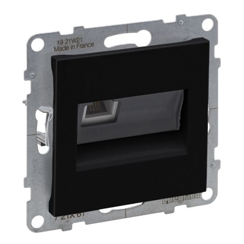 LEGRAND-721461 Suno RJ11 aljzat, fekete