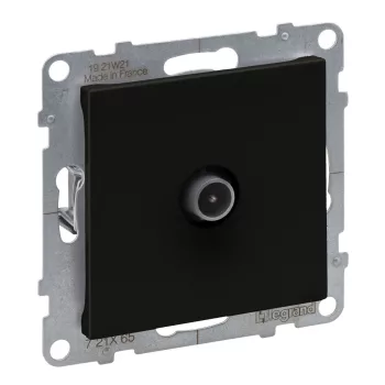 LEGRAND-721465 Suno TV aljzat, átmenő (14 dB), fekete