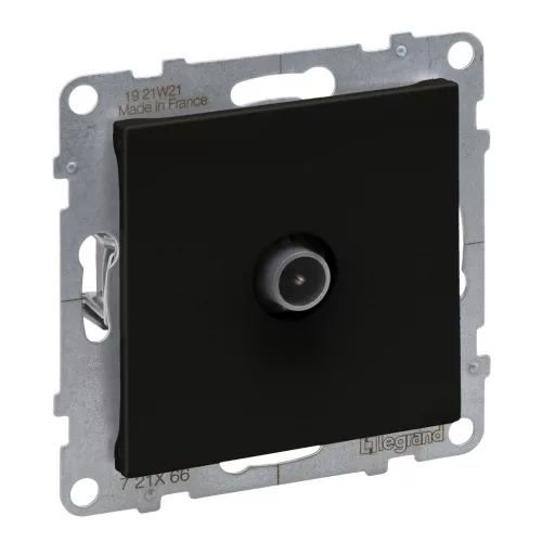 LEGRAND-721466 Suno TV aljzat, végzáró (10 dB), fekete