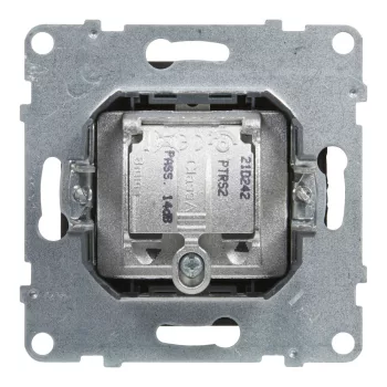   LEGRAND-721468 Suno TV-R-SAT aljzat, átmenő (14 dB), fekete