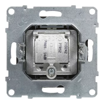   LEGRAND-721468 Suno TV-R-SAT aljzat, átmenő (14 dB), fekete