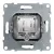 LEGRAND-721468 Suno TV-R-SAT aljzat, átmenő (14 dB), fekete