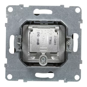   LEGRAND-721469 Suno TV-R-SAT aljzat, végzáró (10 dB), fekete