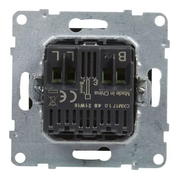   LEGRAND-721479 Suno forgatógombos fényerőszabályzó 300W, fekete
