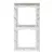 LEGRAND-721502 Suno 2-es keret, fehér