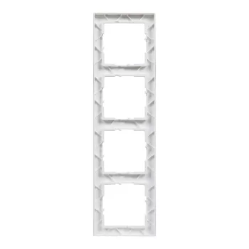 LEGRAND-721504 Suno 4-es keret, fehér