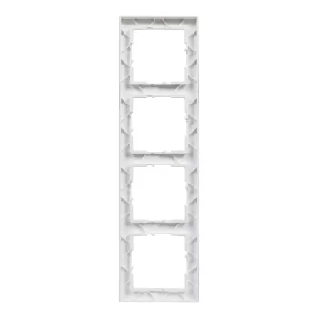 LEGRAND-721504 Suno 4-es keret, fehér