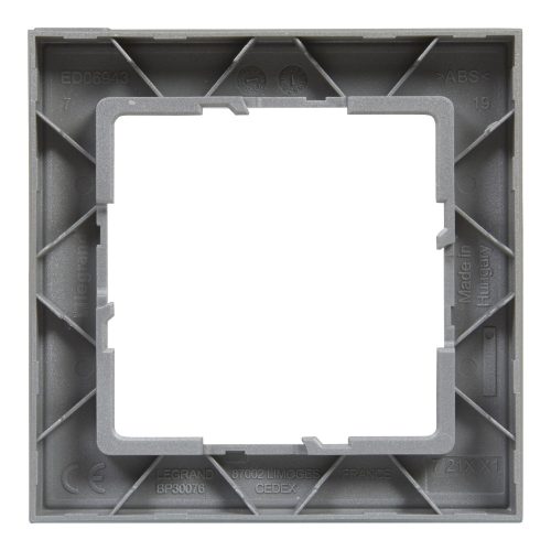 LEGRAND-721511 Suno 1-es keret, alumínium