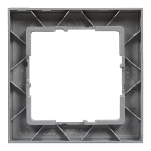 LEGRAND-721511 Suno 1-es keret, alumínium