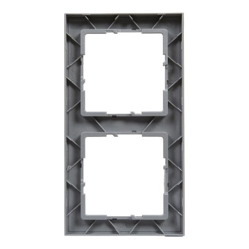 LEGRAND-721512 Suno 2-es keret, alumínium