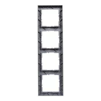 LEGRAND-721514 Suno 4-es keret, alumínium