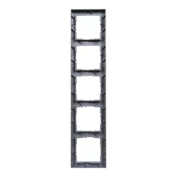 LEGRAND-721515 Suno 5-ös keret, alumínium